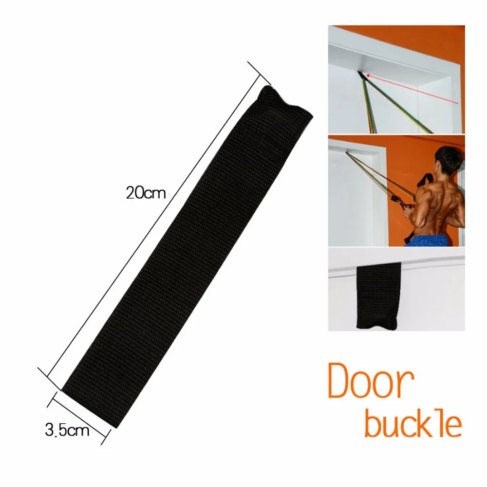 

Fitness Equipment Fitness Resistance Bands 11 PCS Resistance Latex Tubes Set Gym Fitness Exercise Workout Handles Yoga Bands