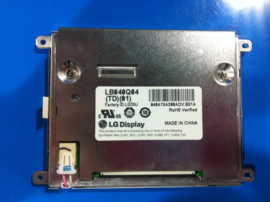 Оригинальный 4-дюймовый ЖК-дисплей 320*240 LB040Q04(TD)(01) Φ LB040Q04 для промышленного