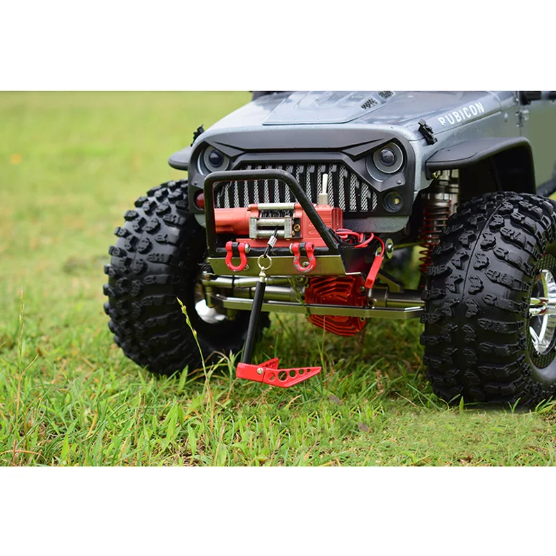 Металлическая складная лебедка якорь Земля для 1/10 осевой SCX10 Tamiya CC01 RC4WD D90 D110 RC