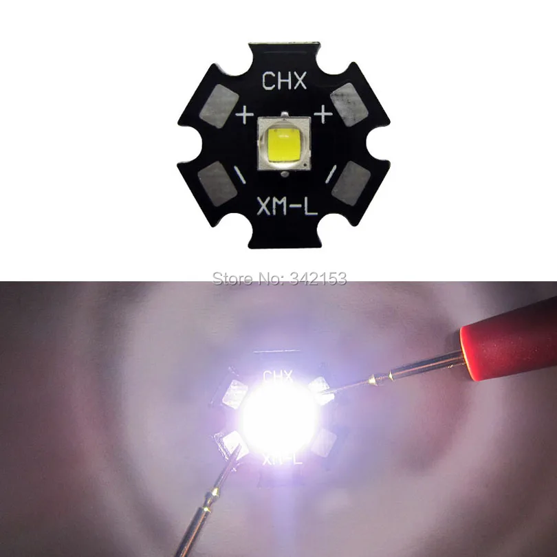 Cree XM L2 U3 XML2 20 мм 10 Вт светодиодный излучатель лампа Светильник 3000k 4500k 6500k 8000k 3 2 V 6