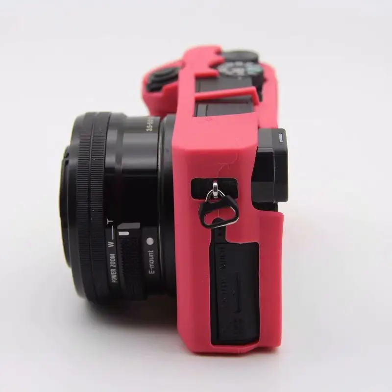 Мягкий силиконовый резиновый чехол для камеры Sony A6400 защитный | Электроника