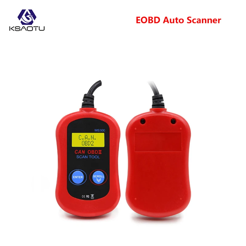 KSAOTU MaxiScan MS300 Auto obd2/eobd считыватель кодов Сканер тестер данных диагностический