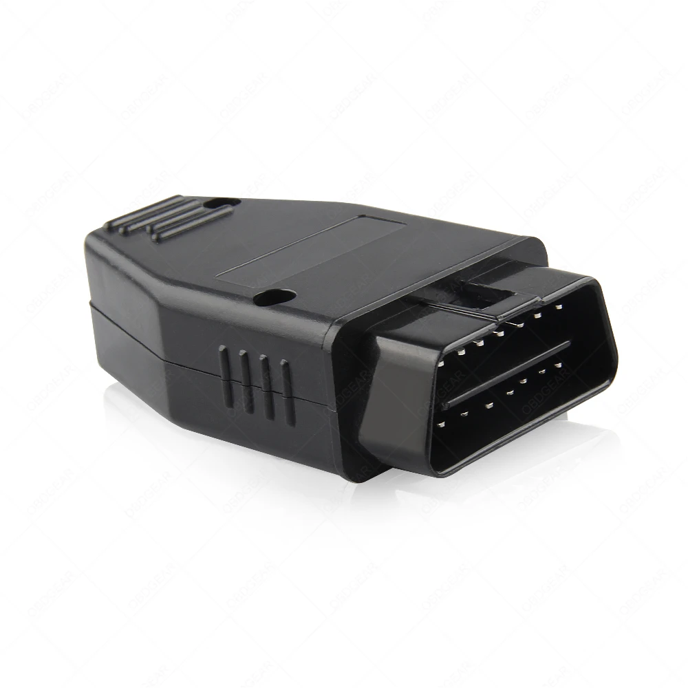 Универсальный OBDII OBD2 16Pin гнездовой разъем OBD II переходник 2 с корпусом OBD2|Кабели и