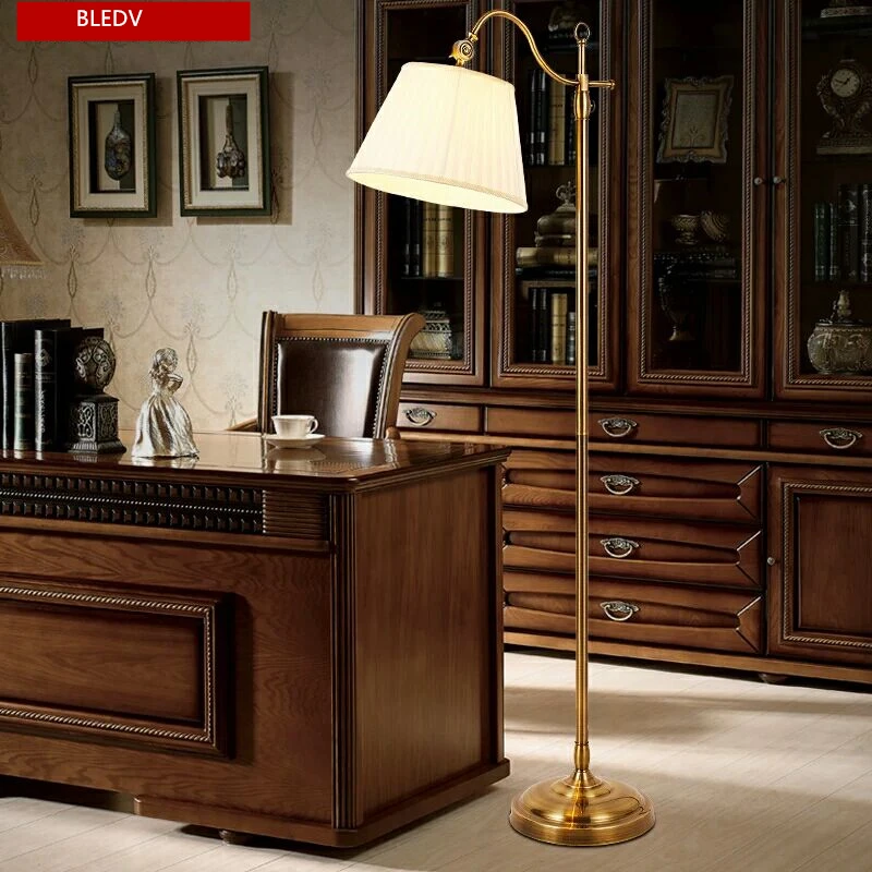 Американская деревня ретро напольная лампа креативный светодиодный светильник