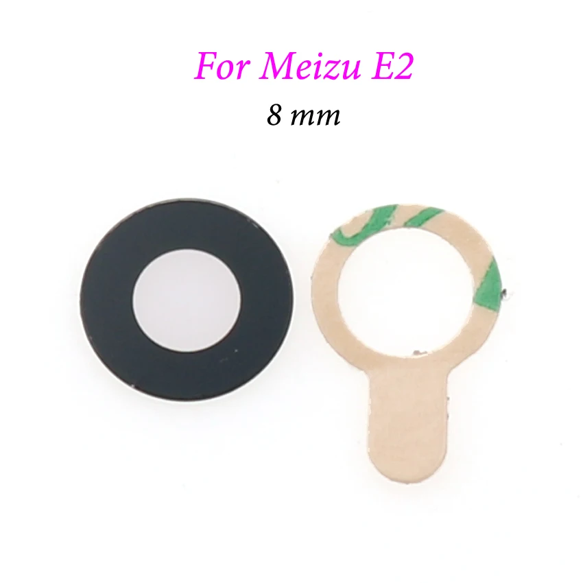 For E2 Cltgxdd задняя камера со стеклянным объективом для Meizu MX4 MX5 Pro MX6 Pro 7 7Plus E2 E3 U10 U20 M15 Lite 15 Plus камера со стеклянным объективом - Цвет: For E2