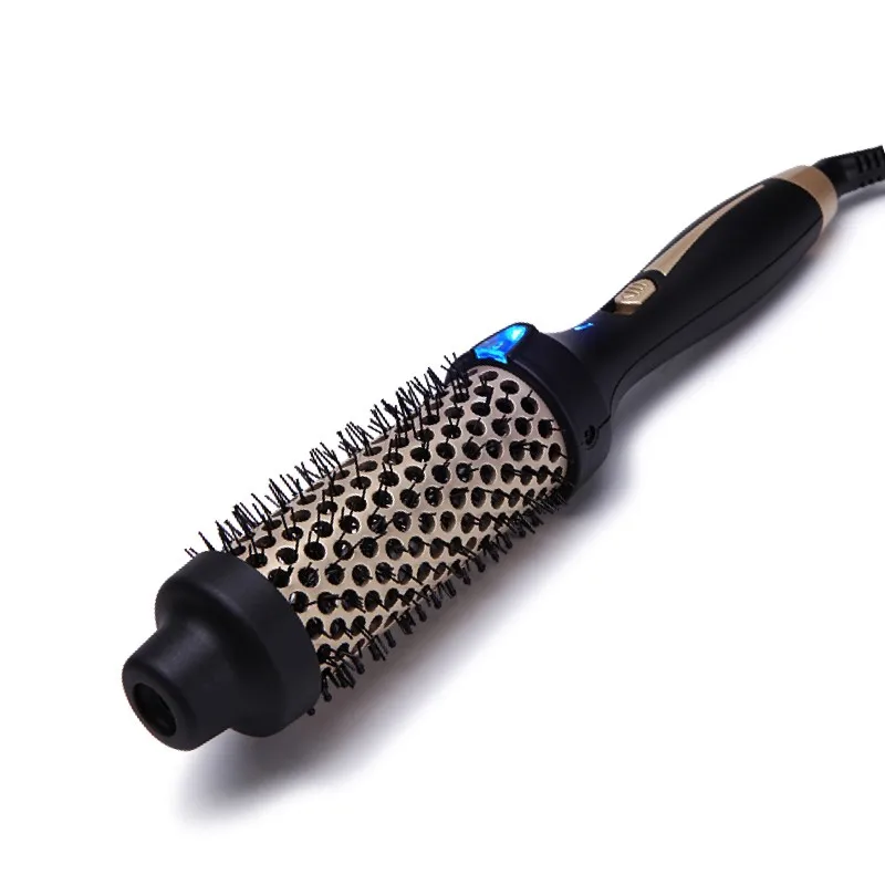 Электрическая ионная круглая щетка для волос с горячим воздухом