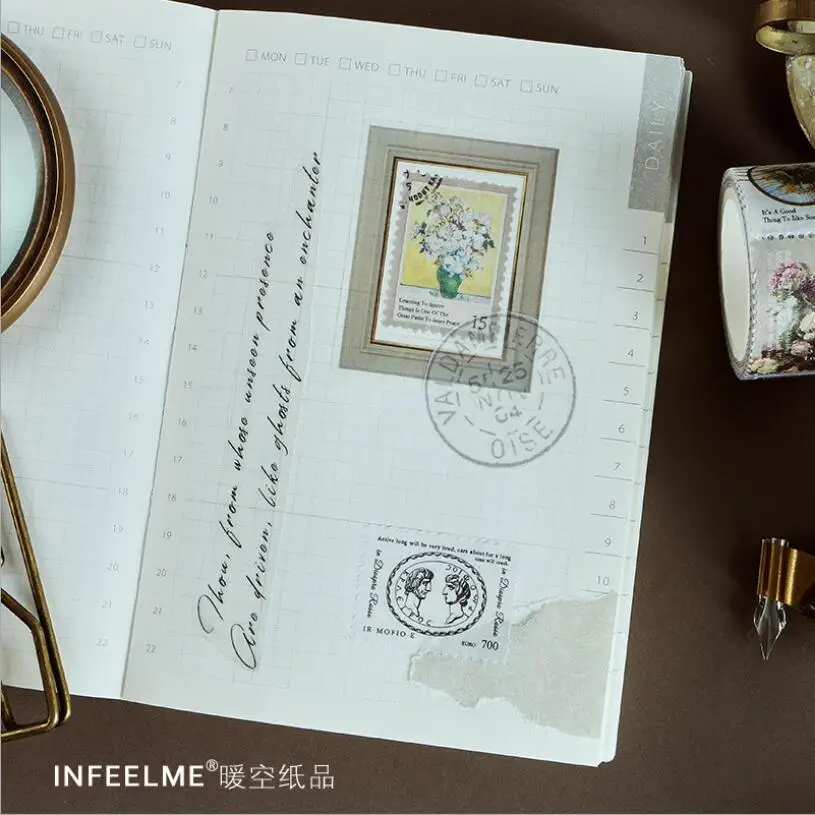 Винтаж в Европейском Стиле персонажа/Декорации/Животные/печать растения серии