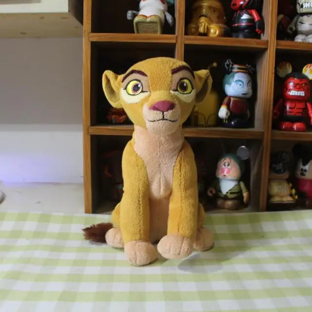Цвет: желтый Король льва Simba Nala Kion Kiara Fuli Bunga Beshte Pumbaa Mtoto Timon Ono плюшевые 17 см детские мягкие игрушки животные - Цвет: Цвет: желтый