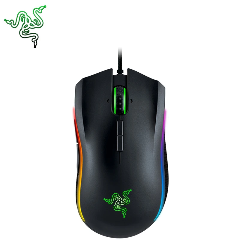 Razer проводной игровой мыши Мамба Турнир Издание 16000 точек/дюйм для Windows 10/8/7 мышки