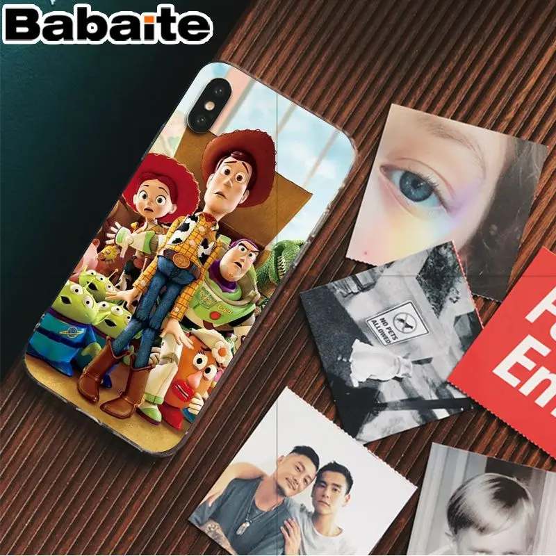 Babaite Toy Story Woody Забавный чехол для телефона Apple iPhone 8 7 6 6S Plus X XS max 5 5S SE XR Чехол для мобильного телефона