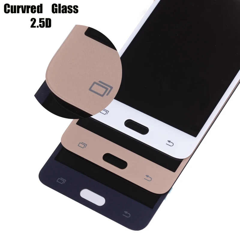 AAA + для samsung Galaxy J5 2016 экран J510 lcd J510F Дисплей сенсорный дигитайзер стеклянная рамка