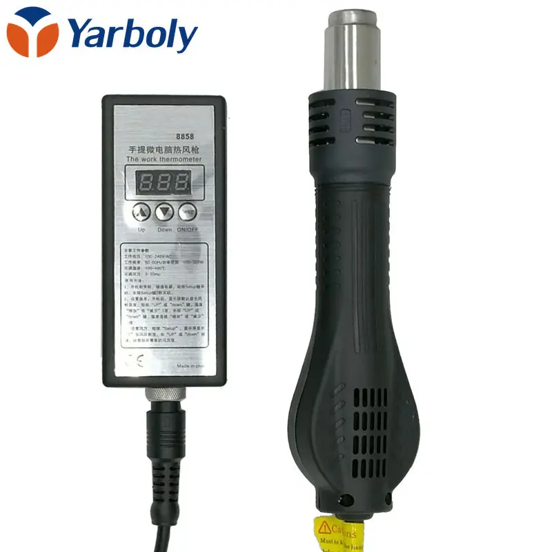 Yarboly 8858 портативный пистолет с горячим воздухом паяльная станция корпусом BGA