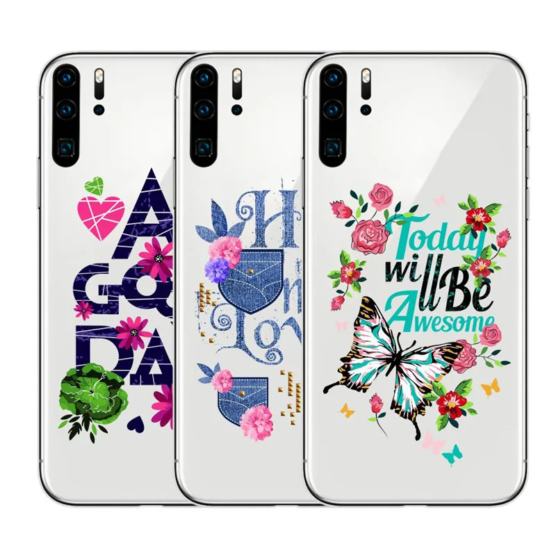 Великолепный ультратонкий противоударный чехол для телефона Huawei P30plus