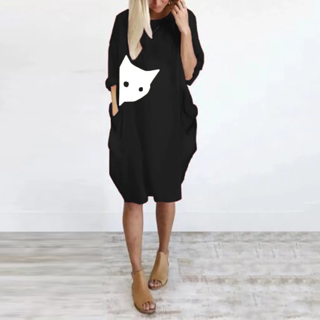 Женское пляжное платье в стиле бохо JAYCOSIN свободное мини для вечеринки большие