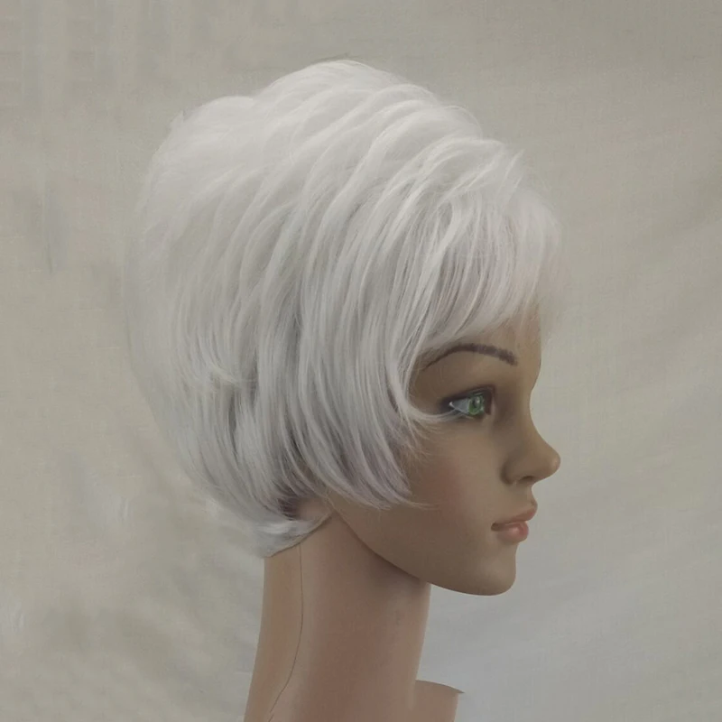 HAIRJOY Женские синтетические волосы парик коричневый блонд Выделите слоистые короткие прямые парики 9 цветов