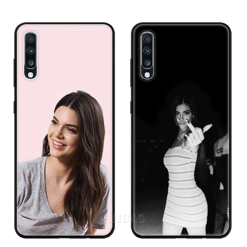IYICAO Kim Kardashian Soft Case for Samsung Galaxy A9 A8 A7 A6 2018 Plus A3 A5 2016 2017 Phone |