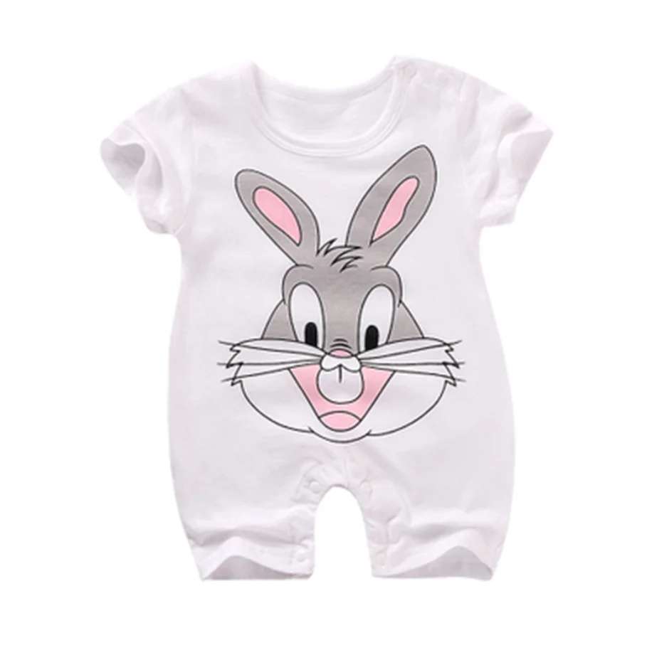 Летняя одежда для новорожденных Комбинезон маленьких мальчиков Одежда девочек