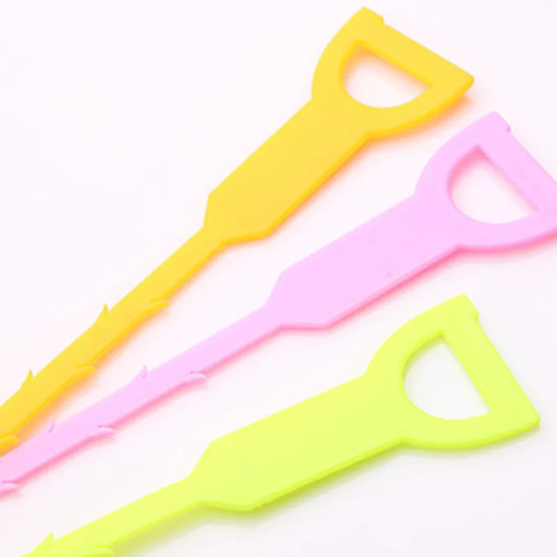 Word D 1 Pcs Bathroom Hair Sewer Dredge Sink Cleaning Hook Floor Drain Sewer Dredge Small Tools Hair Stoppers Clean The Hair 20 - Цвет: Word D 1 Pcs