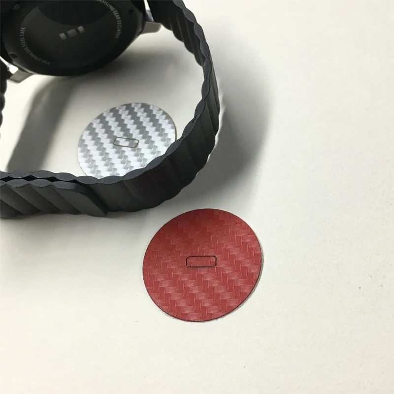 2 шт./лот Защитная пленка для задней панели экрана Samsung Gear S3 Classic Frontier углеродное
