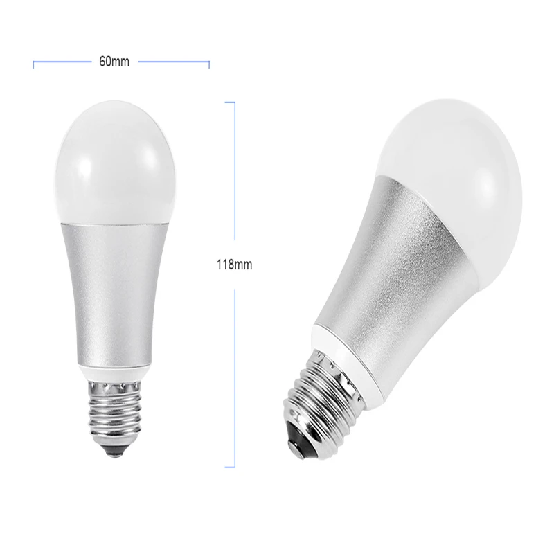 FUNRY Smart Lamp Bulb Dimmable 16 Million RBG Color LED Ambiance Night Light with Timer Mode Smartphone Voice Control |