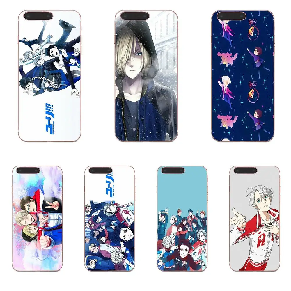 Yuri On Ice Мягкий Силиконовый ТПУ прозрачный узор для Galaxy J1 J2 J3 J330 J4 J5 J6 J7 J730 J8 2015 2016 2017