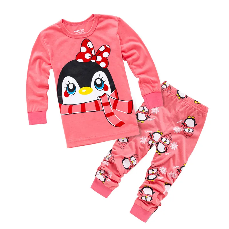 Одежда для сна Детский милый комплект одежды для девочек, пижама из хлопка для маленьких девочек, infantil, Детская Пижама garcon, пижама одежда для мальчиков от 2 до 7 лет - Цвет: model 13