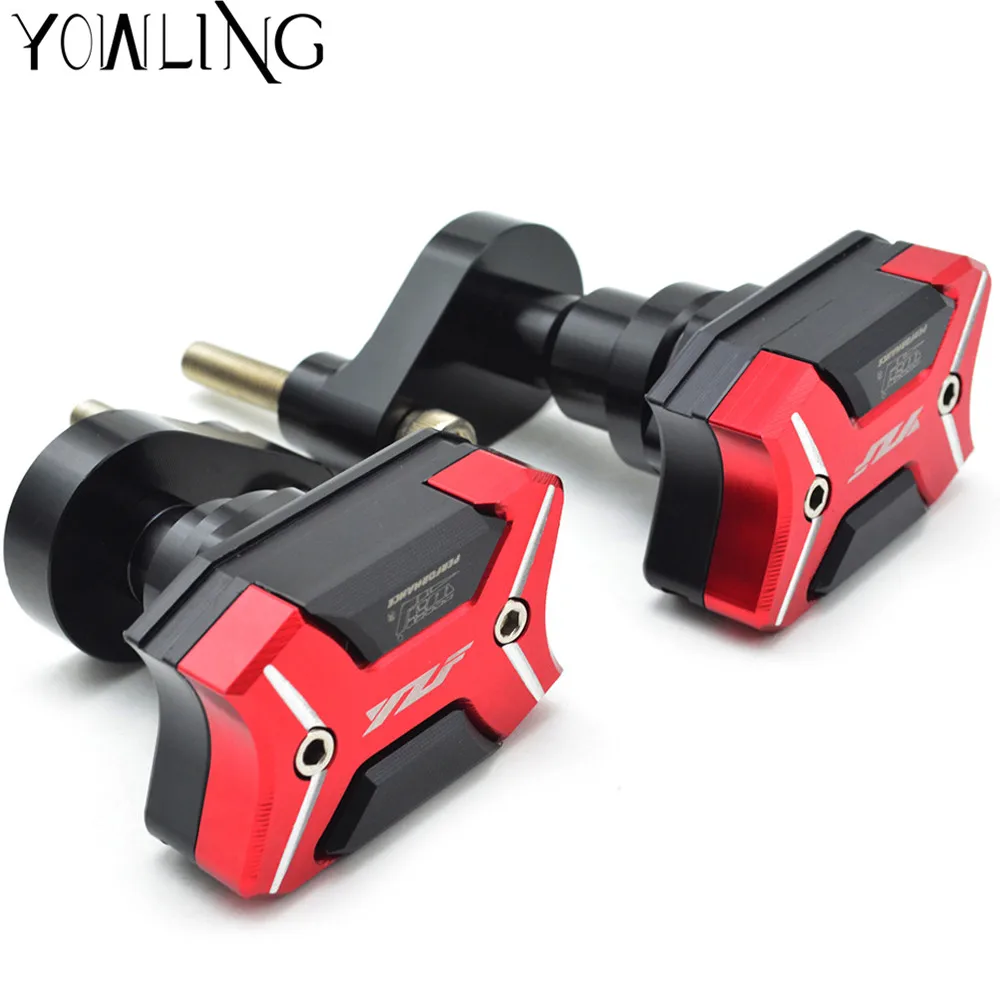 

New CNC Aluminium Motorcycle Frame Slider Fairing Guard Crash Pad Protector For Yamaha YZF-R1 YZF R1 YZFR1 2007 2008