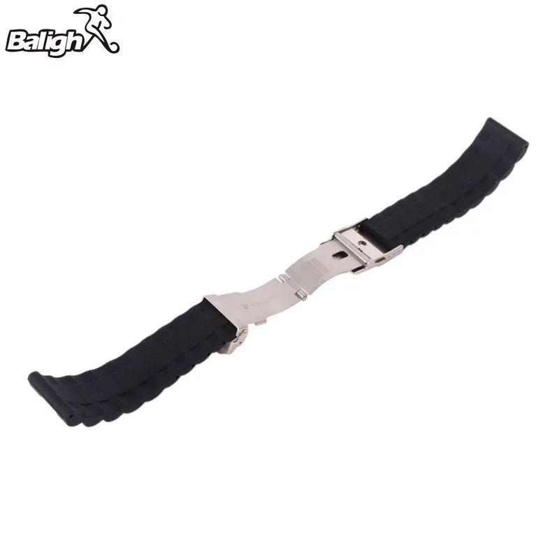 Браслет для часов с автоматическим двойным кликом и застежкой бабочкой|Ремешки