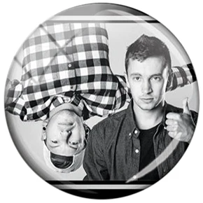 H268 JWEIJIAO Twenty One Pilots Music Band изображения стеклянный кабошон купол демонстрационная плоская задняя часть DIY ювелирных изделий для брелока ожерелья - Цвет: H268