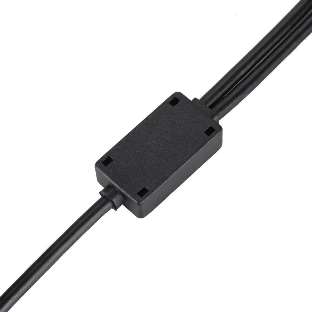 2m DIY Cable DIY Replacement Cable for Aviation Headphone Headset Plane 1/4 Dual GA Plug