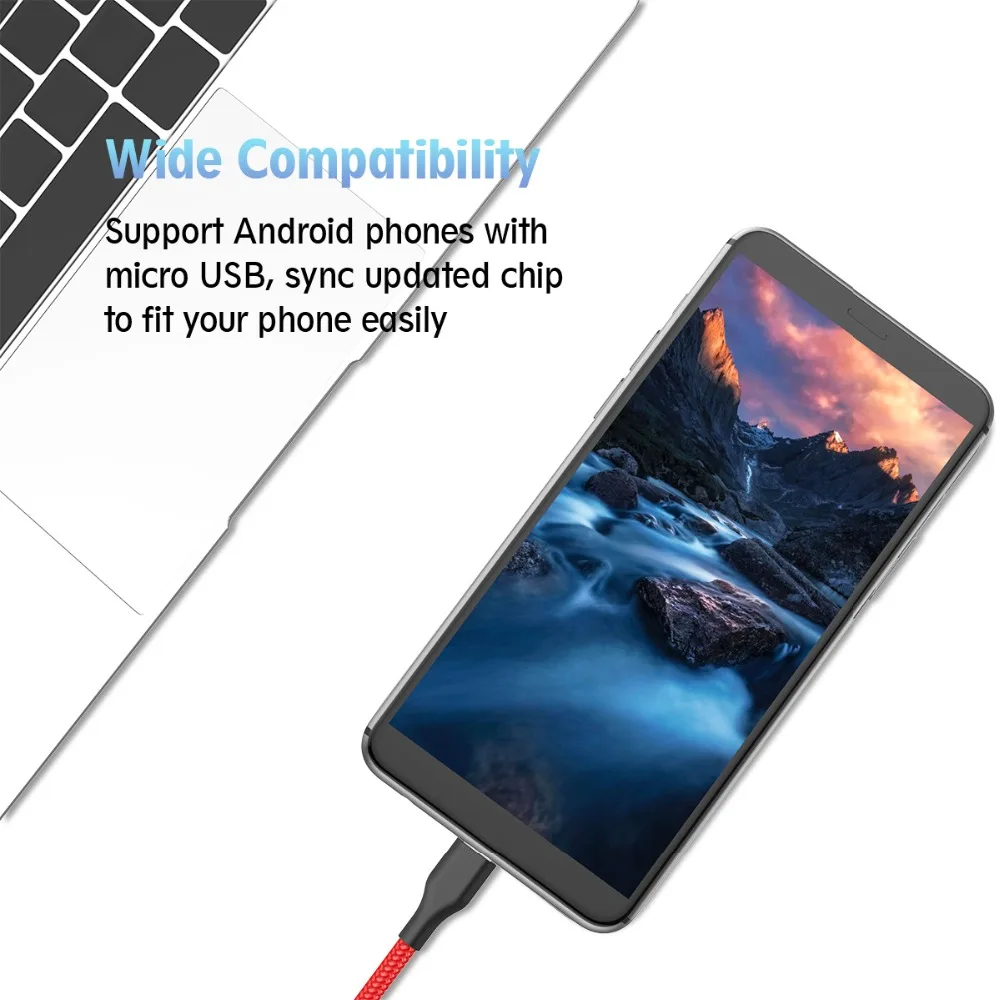 AIFFECT Micro USB кабель для синхронизации данных usb кабель для зарядки samsung huawei Xiaomi LG Andriod USB кабель для зарядного устройства 1 м 2 м шнур