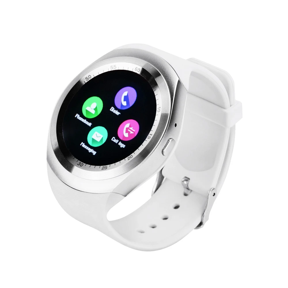 Спортивные Y1 sim карты Смарт часы Для мужчин Bluetooth 3.0 mp3 mp4 видео Креативные