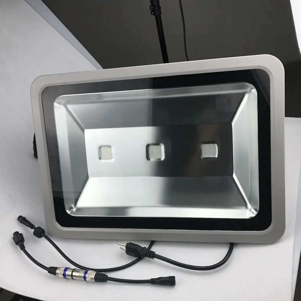 200 Вт RGB поток света dmx AC85 265V вход может управляться контроллером напрямую Размер: