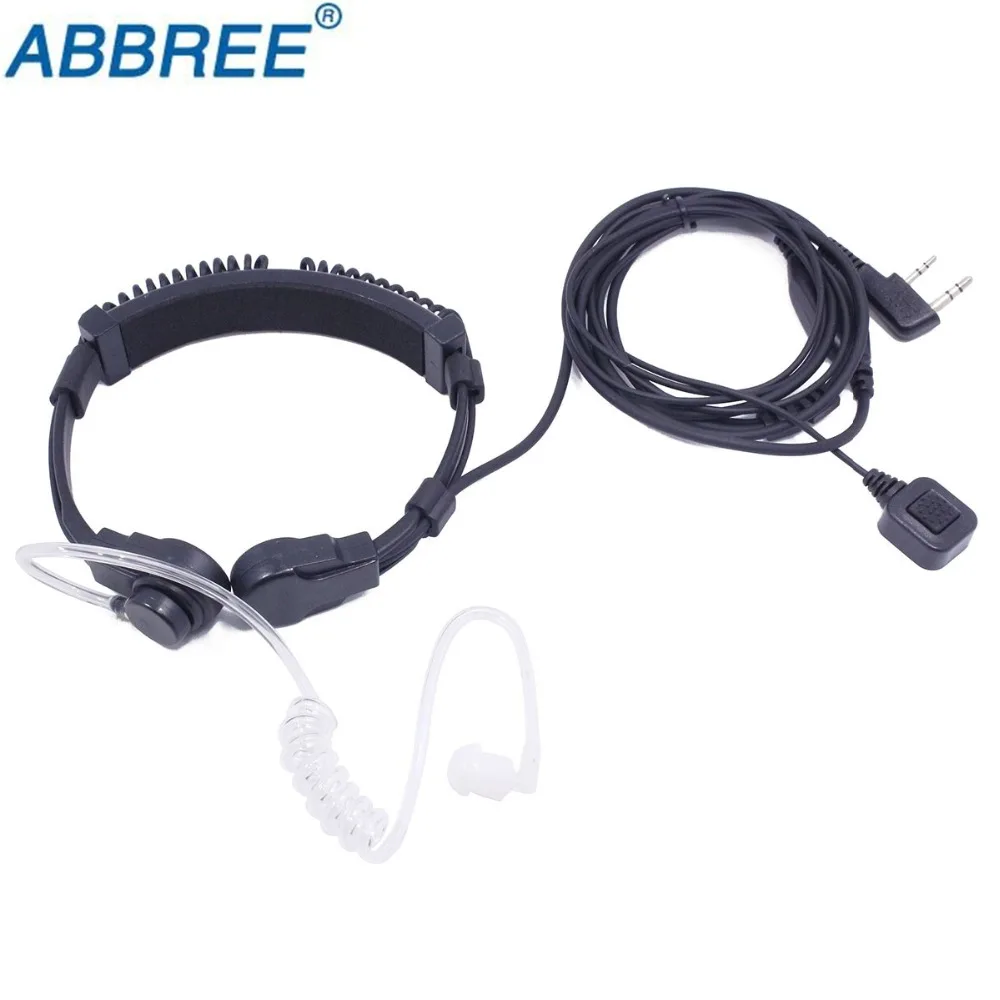 Extendable Throat Microphone Mic Earpiece Headset for CB Radio BAOFENG UV-5R GT-3 BF-888S Series TYT Wouuxn Ham Walkie Talkie | Мобильные