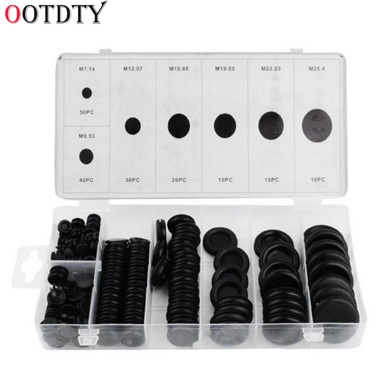 OOTDTY 170 резиновые втулки в ассортименте набор штепсельных вилок для