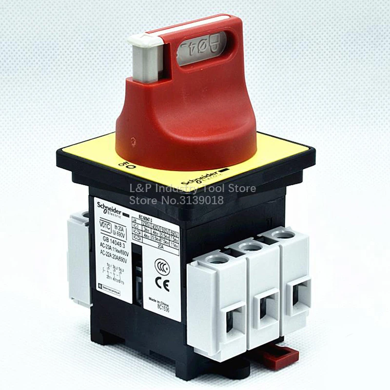 

Schneider Electric VCF01C Корпус переключателя нагрузки и панельный переключатель-разъединитель KCF1PZC