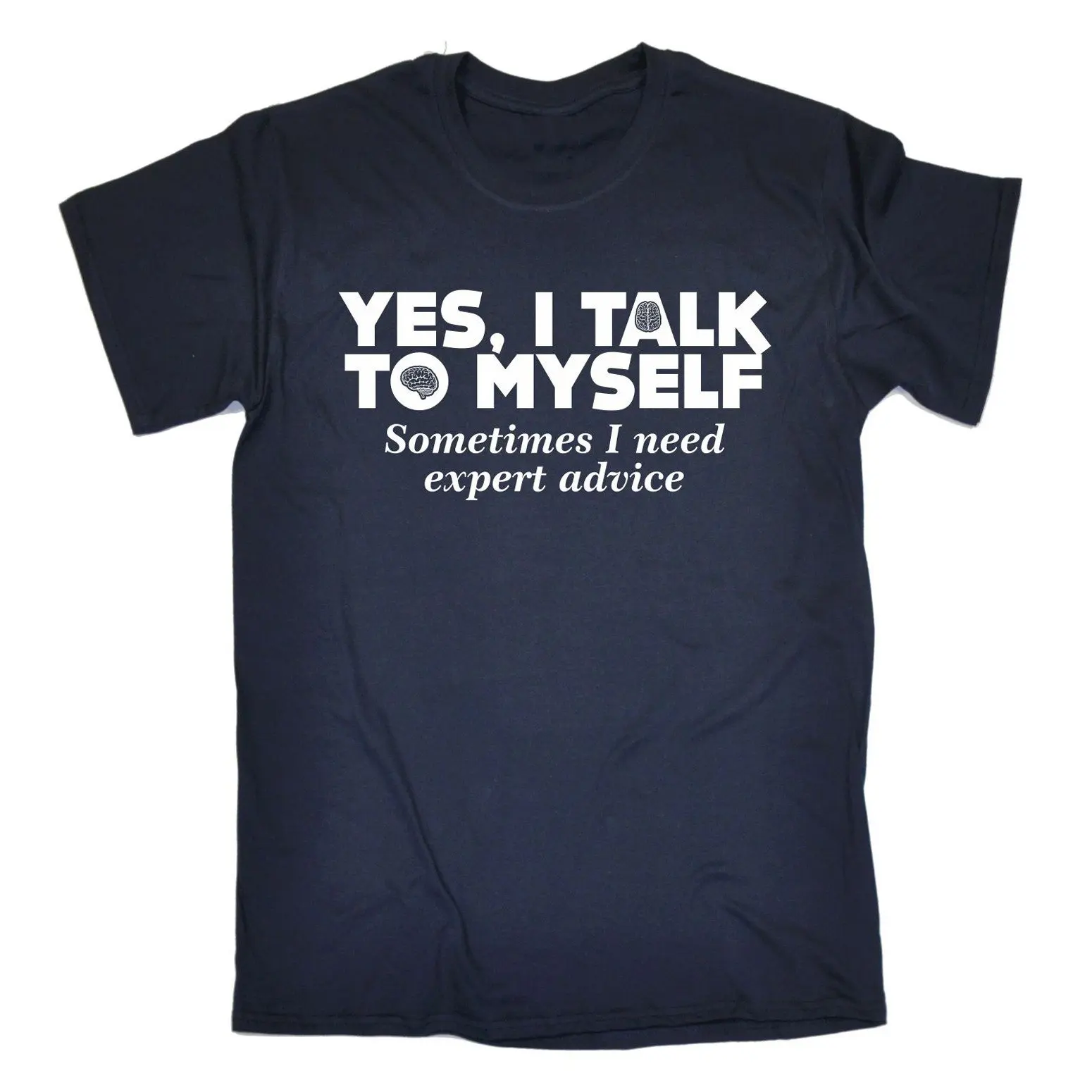 Поговорите с собой Совет экспертов футболка Sarcasm Geek шутка топ подарок на день