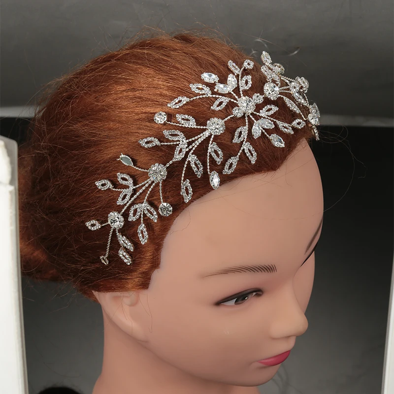 Бижутерия для волос диадемы и короны хадияны свадебные аксессуары модные