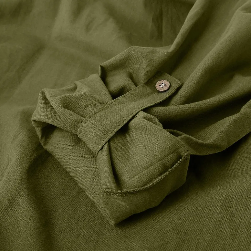 Мужская футболка большого размера свободный хлопковый льняной топ с капюшоном и