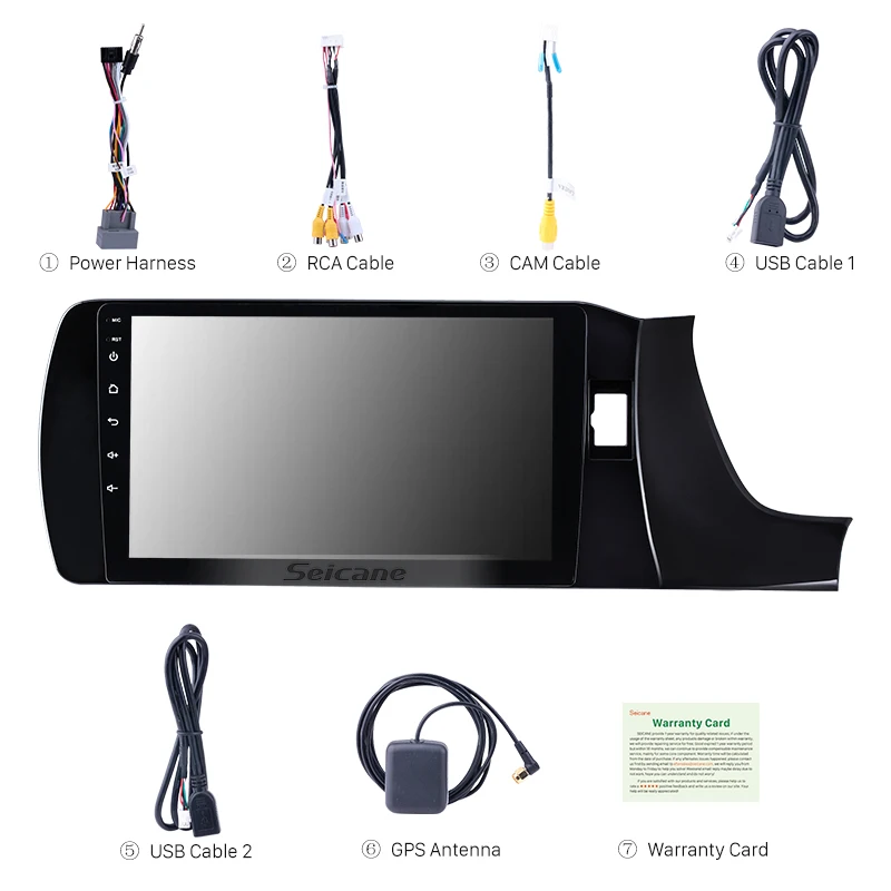 Seicane 2din для HONDA Amaze RHD 2018-2019 Android 8 1 сенсорный экран 9 дюймов GPS стерео AUX WIFI Поддержка