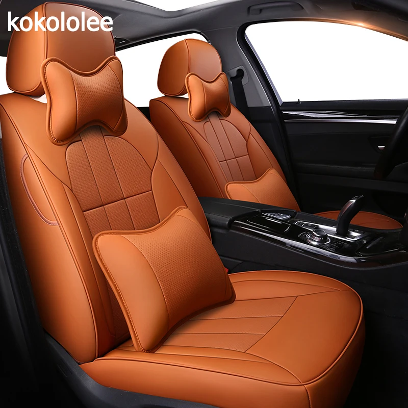 Автомобильные чехлы для сидений kokololee из натуральной кожи под заказ subaru forester impreza