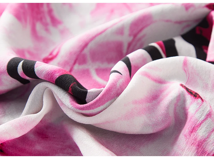 Майка женская из 100% натурального шелка с принтом топ на бретелях 2019 летняя