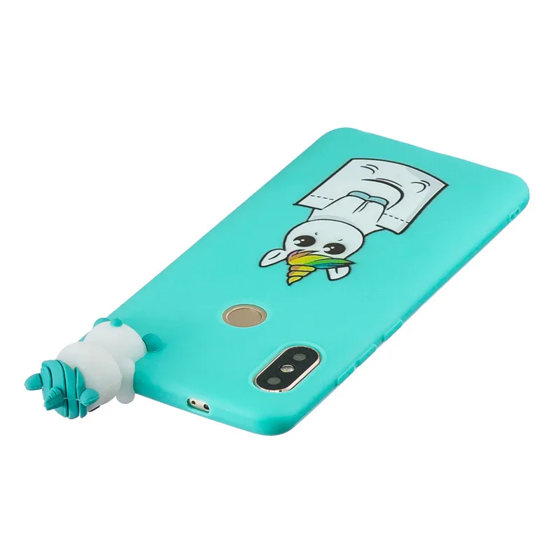 3D, панда, единорог, "Кролик", "Кошка чехол для Xiaomi Mi8 A1 A2 Lite Redmi 8 7 6 7A 8A 4X Note 8T Note 8 iPhone 7 6 Plus 5 iPad Pro 5A Redmi 5 Plus S2 чехол