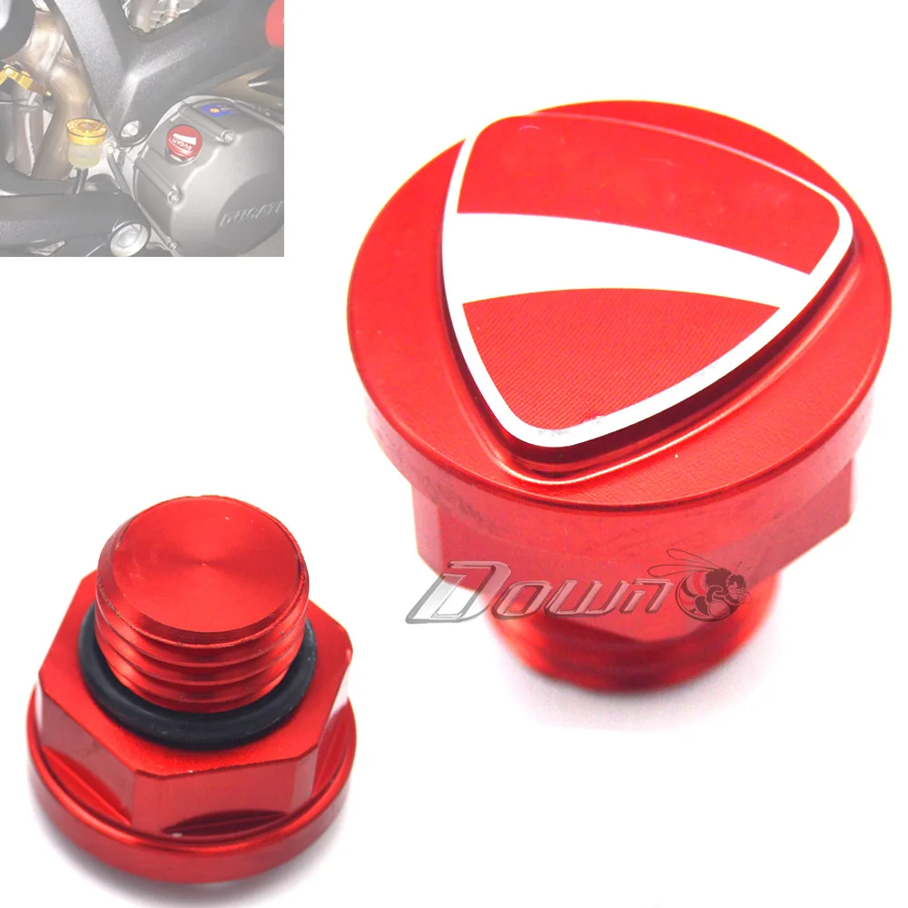 Для DUCATI MONSTER 659/696/796/821/1100 EVO/1200 аксессуары для мотоциклов CNC алюминиевый 3D логотип