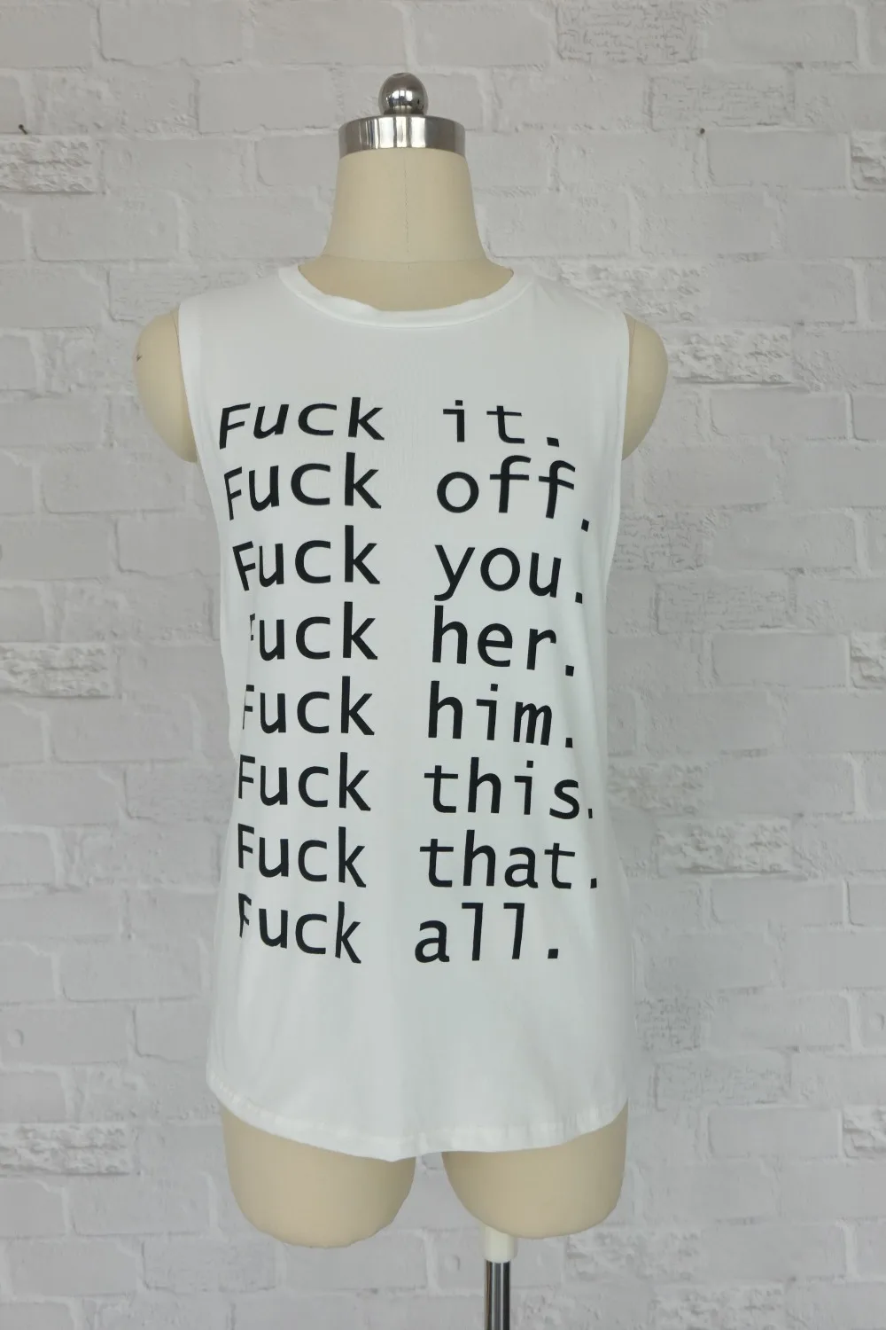 Good Girls Don't Make History Casual Women Sexy Tank Top Fashion Sleeveless Vest Letter Printed T-shirt Fashion Vest