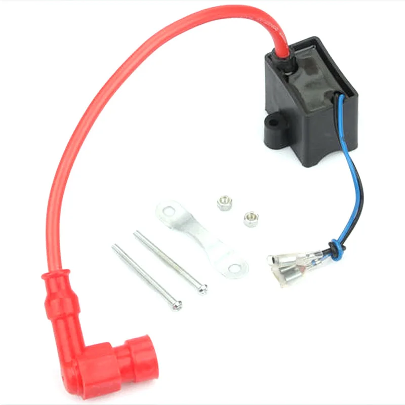 Высокая производительность красный катушки зажигания CDI 50cc 60cc 80cc 2-х тактный
