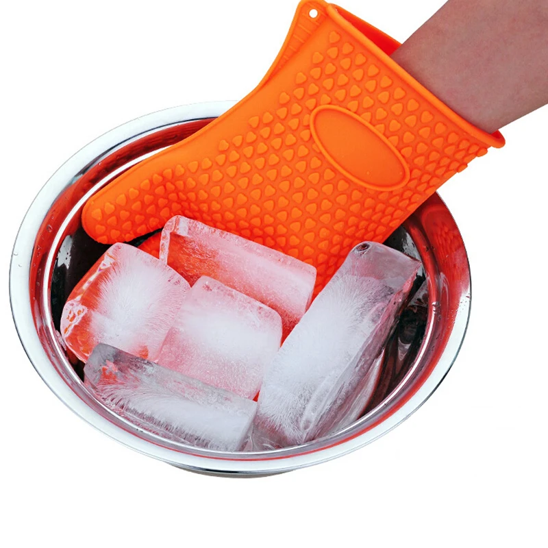 1 шт. термостойкая силиконовая перчатка для барбекю|Перчатки и рукава духовки| |