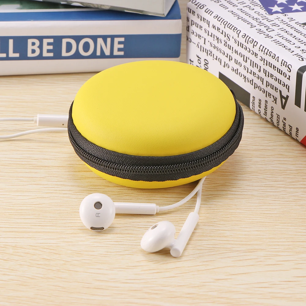 Чехол для наушников желтого цвета|Аксессуары наушников| |