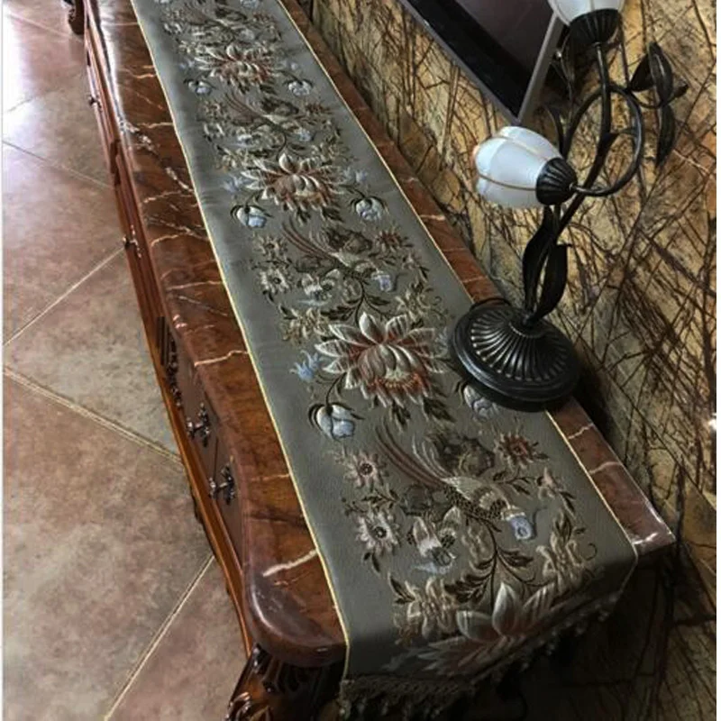 Скандинавский настольный флаг JaneYU Европейский рельефный ретро-столик для