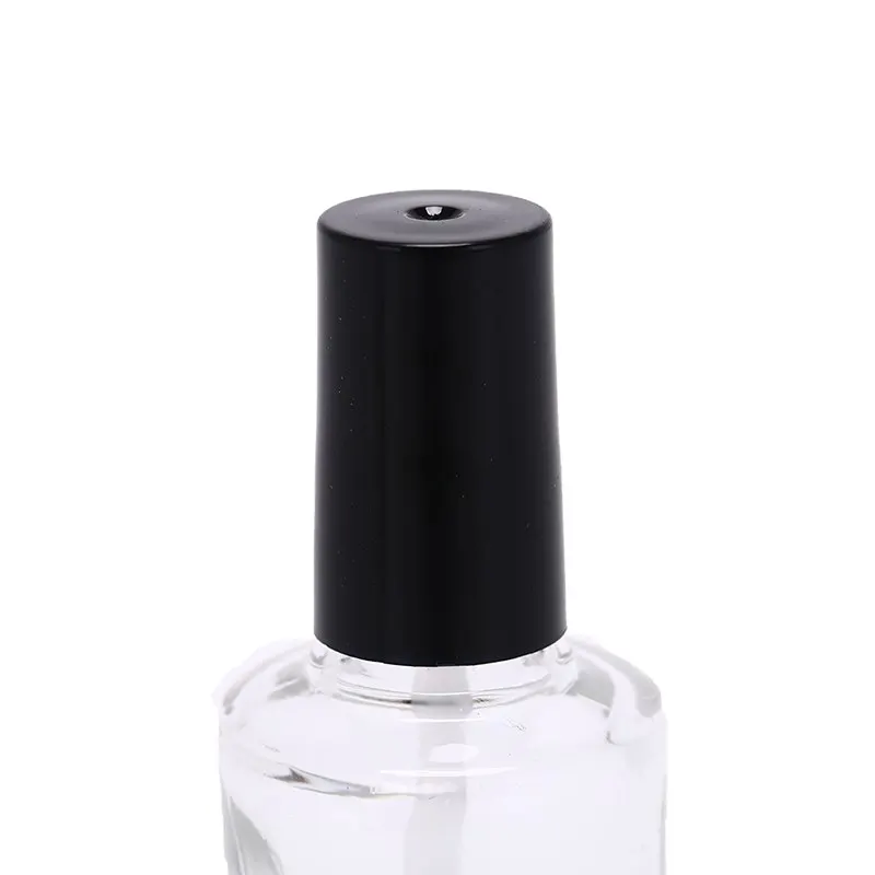 10ml15ml прозрачная стеклянная бутылка для лака для ногтей пустая с крышкой кисть пустые косметические контейнеры стеклянные бутылки для ногтей с кисточкой 1 шт